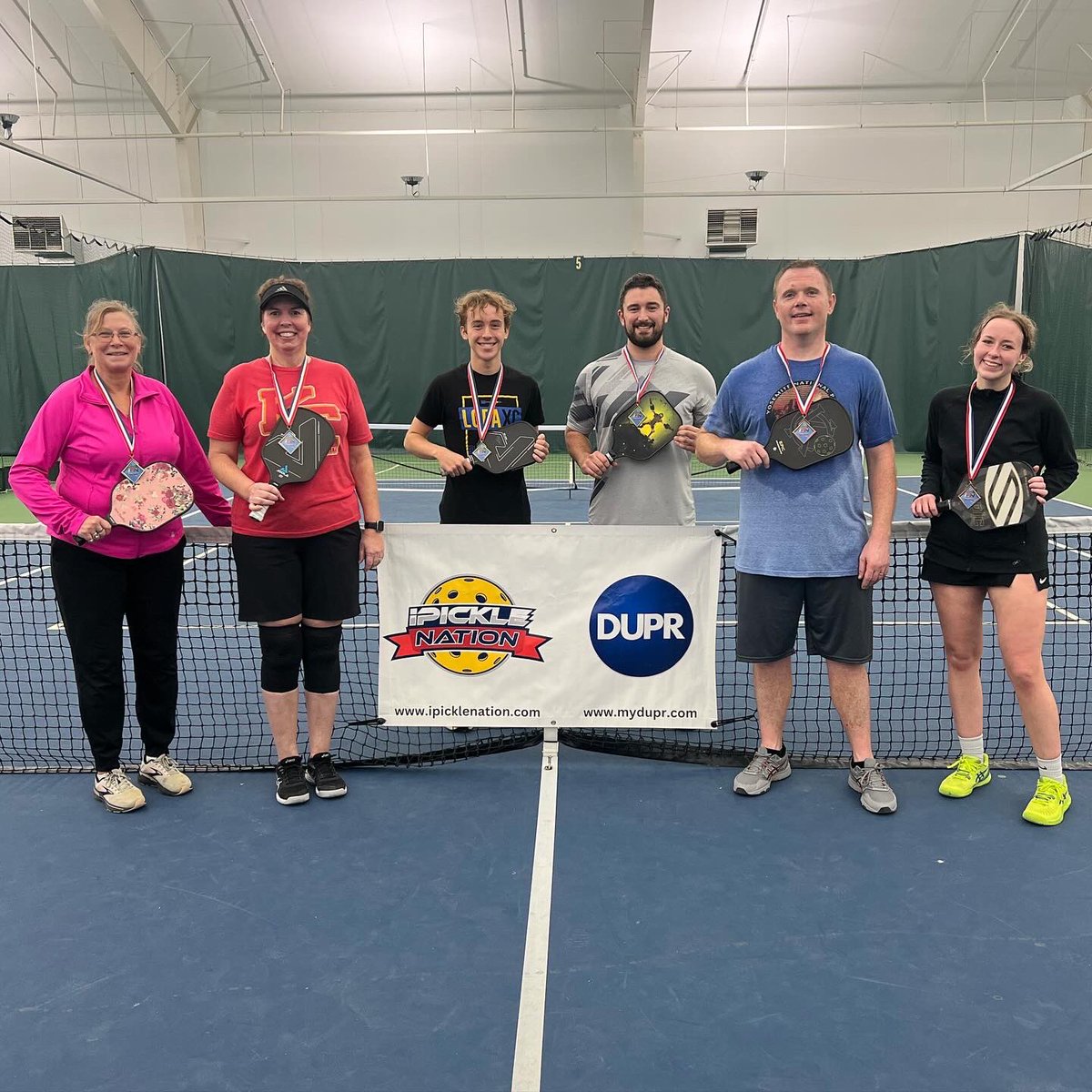 ipicklenick's tweet image. Your boy is officially DUPR rated!! So pumped to place first in this weekend’s iPickle Nation 3.4-3.6 tournament. 🥇🏆 #pickleball #callmepicklenick