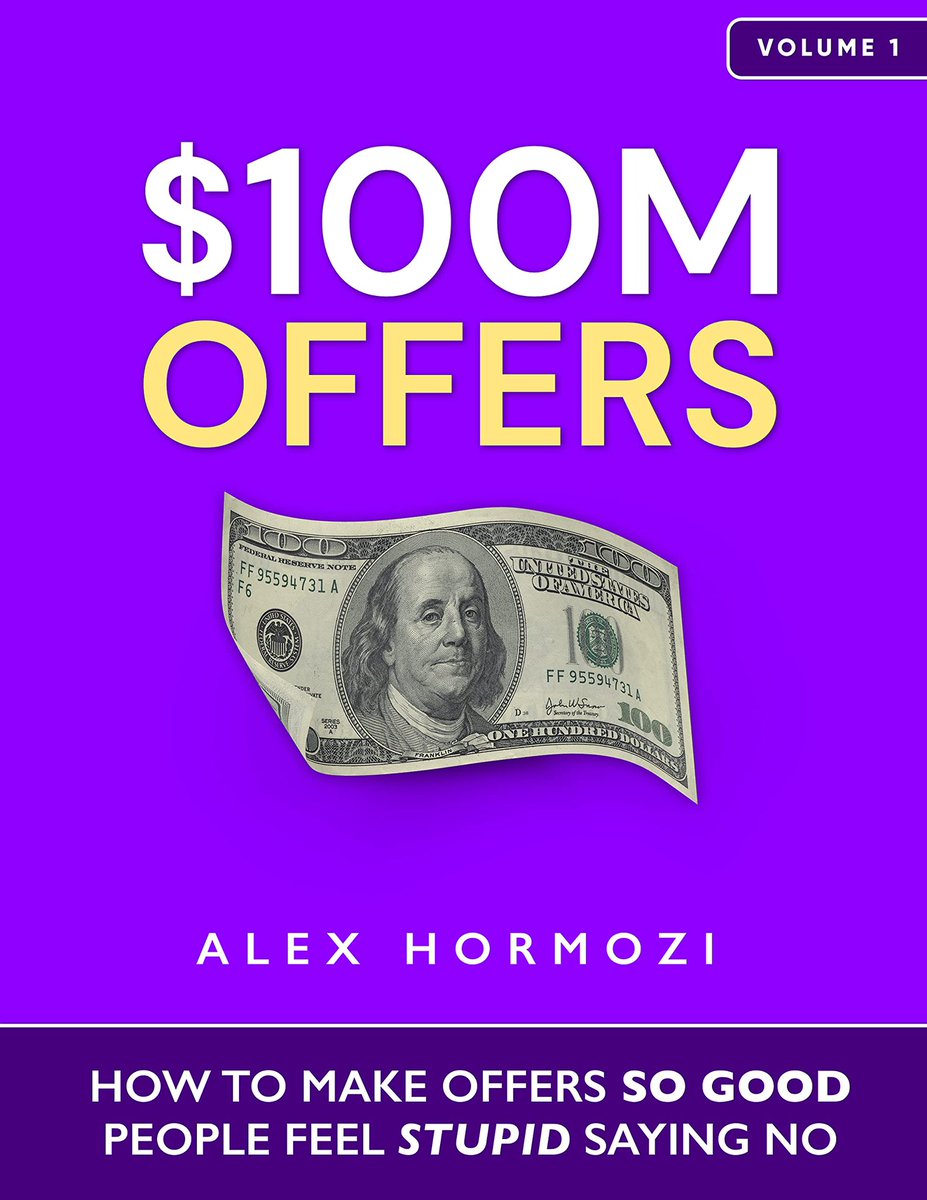 david_sfy's tweet photo. Just start reading and listening '100M Dollar Offers' 📖

The insights and value packed into this are simply transformative!

Thanks to @AlexHormozi for sharing such game-changing strategies. 🔥

#BusinessGrowth #GameChanger https://t.co/mcXQqCEZhJ