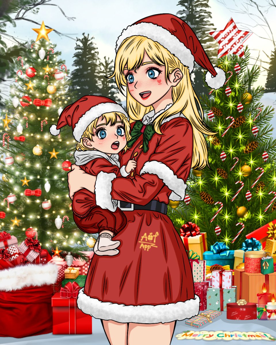 AofApp69's tweet photo. Merry Christmas 🎁 🎄

#Art
#artist 
#AofApp
#MerryChrismas https://t.co/VGaZNQsZUx