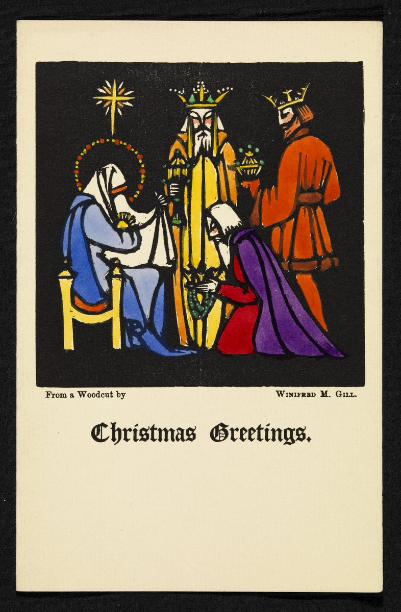 TheCourtauld's tweet photo. #InOurCollection Winifred Gill (1891 – 1981) The Three Kings, c 1926

© The Bodleian Libraries, University of Oxford. Photo © The Courtauld https://t.co/hqgdSZ4N17