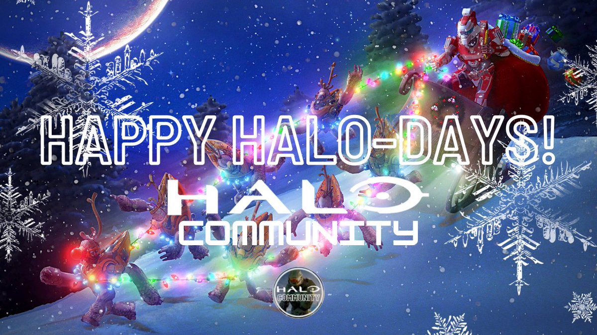 HaloCommunity_'s tweet image. Happy Halo-Days Spartans! ❄️ 

May your day Merry &amp;amp; your Assault rifle be fully loaded!

From all of us here in The Halo Community, we hope you have a safe &amp;amp; fun filled couple of days! 

#Halo #HaloCommunity #Christmas