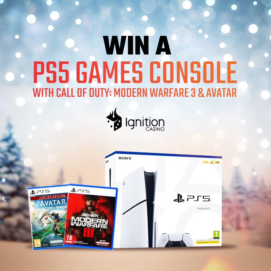 🎮 WIN A PS5! 🎮

Who wants an early Christmas present?! 🎁

To enter:

🌎 Tell us where your ideal gaming location would be 
🫡 Like and share this post 

Make sure you're following us, winner to be announced soon! 💯

(Must be 21+ and live in the US to be eligible to win)