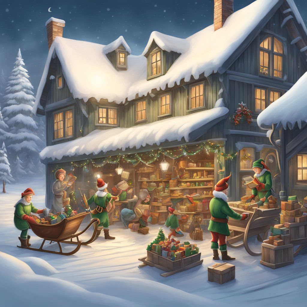 AbsoluteXmas's tweet photo. Santa's little helpers are hard at work getting the North Pole ready for Christmas! ๐
๐ผโจ Can't wait to see what mischief and magic they brew up this year! ๐๐งโโ๏ธ #NorthPoleAntics #ElvesAtWork https://t.co/NmAv11GdEG