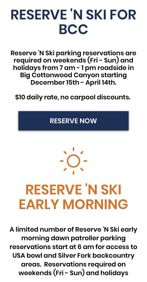 BrightonUT's tweet image. Roadside parking reservations at parkbcc.com
Try this interactive GPS parking map: brighton.utah.gov/community/page…
Always park on the RIGHT side of the the WHITE line