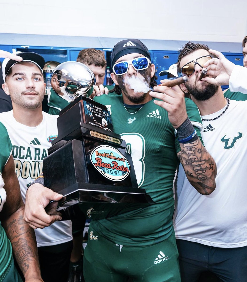 Congrats to QB @archie_bryce and USF on winning the Boca Raton Bowl 🔥