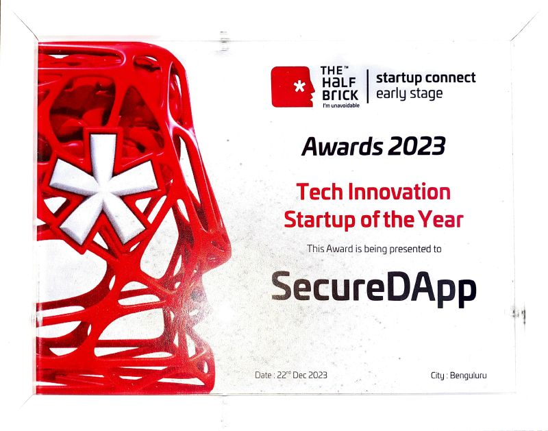 Secure_DApp's tweet photo. π Thrilled to share that #SolidityShieldπ‘οΈby @Secure_DApp is shortlisted for Tech Innovation Product of the Year 2023!π
Huge thanks to our amazing team for their dedication and innovationβ€οΈβπ₯We are grateful to our supporters and partners for believing in usπ€π«
This recognition fuels our passion for blockchain security. And hey, the year isn't over yet! Exciting things ahead! ππ
#BlockchainSecurity #TeamWork #SecureDApp
