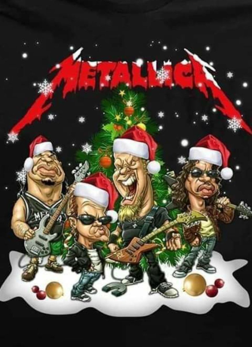 HeavyMetal_999's tweet photo. Merry Christmas, Metalheads!!🤘🎄 https://t.co/4LAxPddEEQ