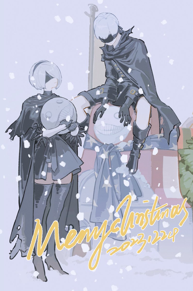 MerryChristmas！✨🎄✨
 #ニーアオートマタ
#NieRAutomata