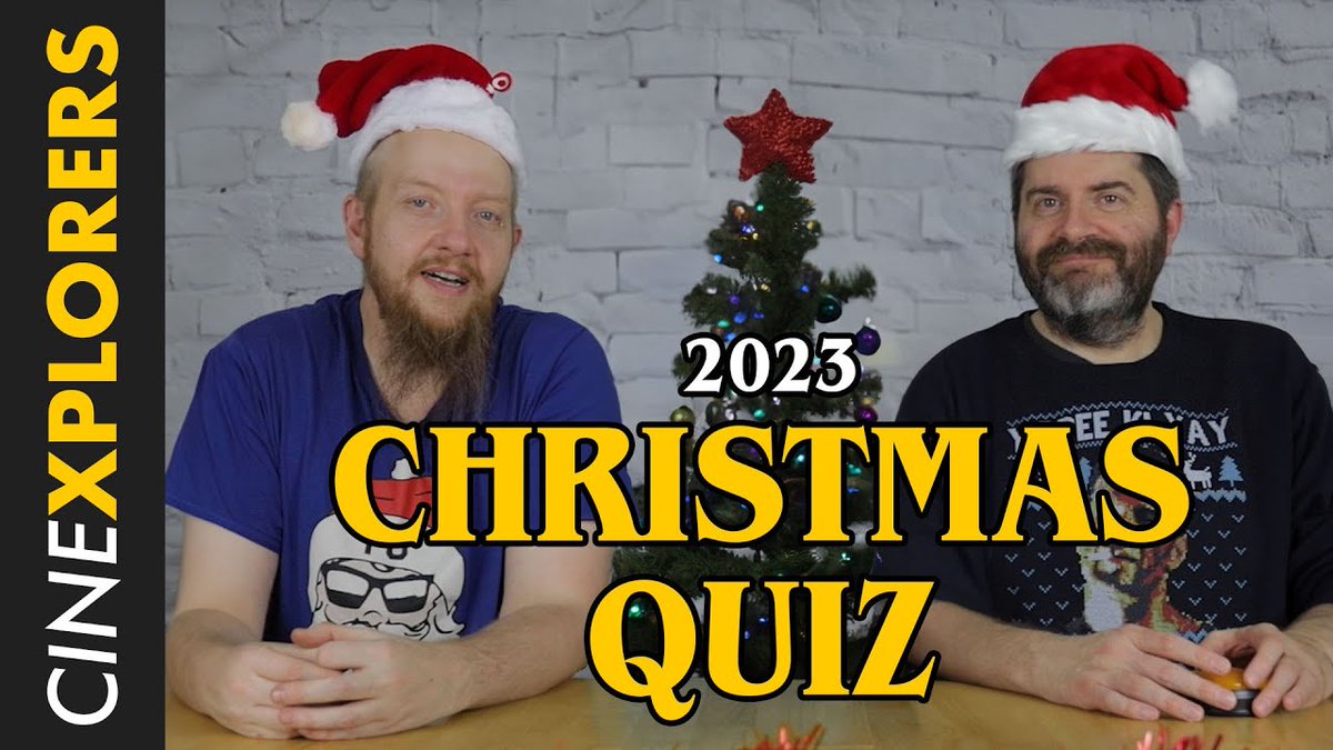 Merry Christmas all!
We took on some festive questions in a Yuletide movie quiz.
Grab yourself a glass of mulled wine and join in. 🎄

👉youtu.be/dc5rilUY5K8?si…👈