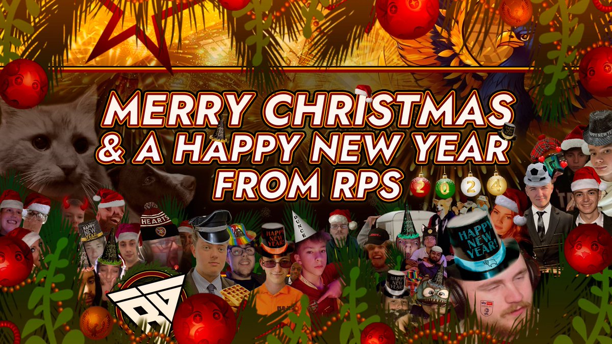 RPS_EU's tweet photo. MERRY CHRISTMAS &amp; A HAPPY NEW YEAR!!

Cheers to the rollercoaster ride that was 2023 - full of highs, lows, and unforgettable moments. As we bid farewell to this year, let's cherish the memories and raise a toast to those who've forever carved a place in our hearts. https://t.co/dRq4SzCoH7