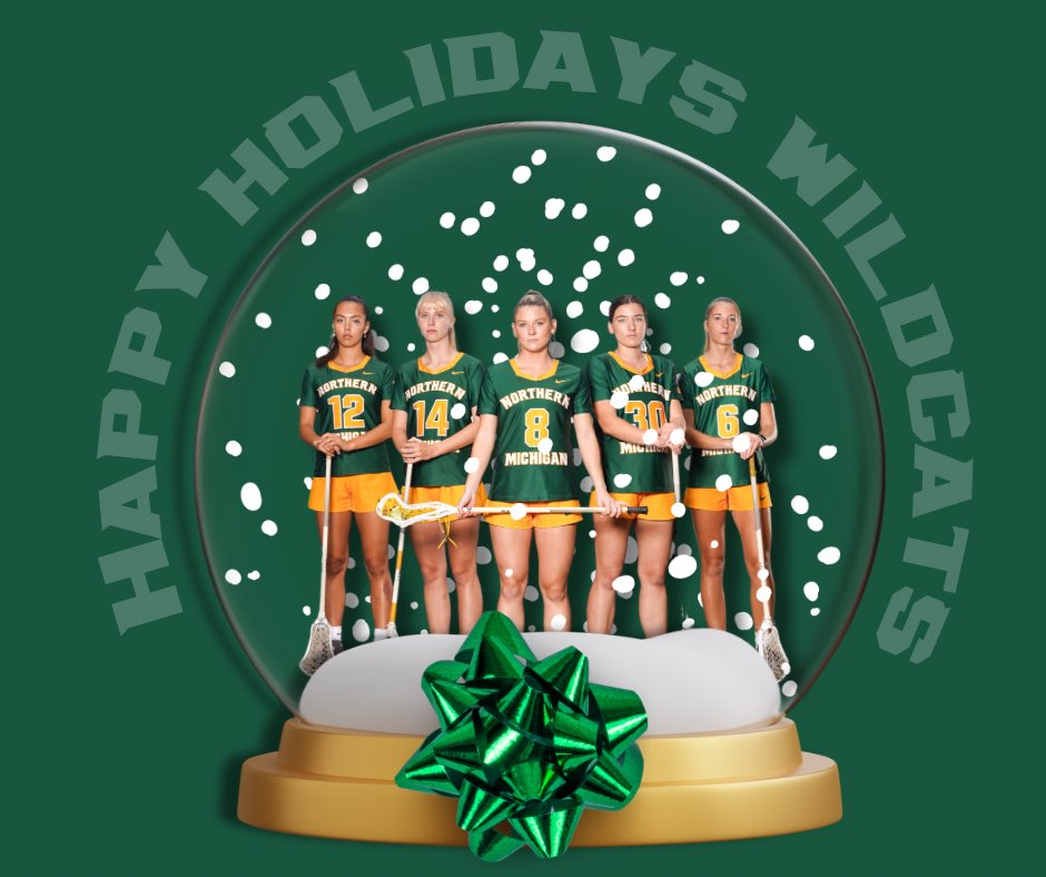 nmuwlax's tweet photo. ❄️ Happy Holidays, Wildcats ❄️ https://t.co/W4MZemfXO5