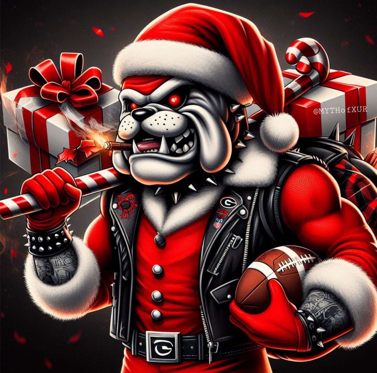 FreedomForge87's tweet image. And another one #DawgNation! More gifts before Christmas! Kirby and the guys are on a mission! #GoDawgs    #ThemDawgsIsHell #HBTFD