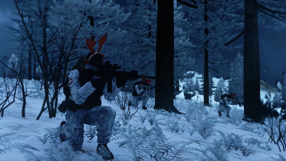 BOWHK2018's tweet photo. Merry Christmas #Arma3 community 🎅🎄
Yesterday, we brought the festive spirit to Operation Aurora with CatTac, turning our virtual battlefield into a joyous celebration. Wishing you all the warmth and happiness of the holidays. https://t.co/Vjc5KdlSrt