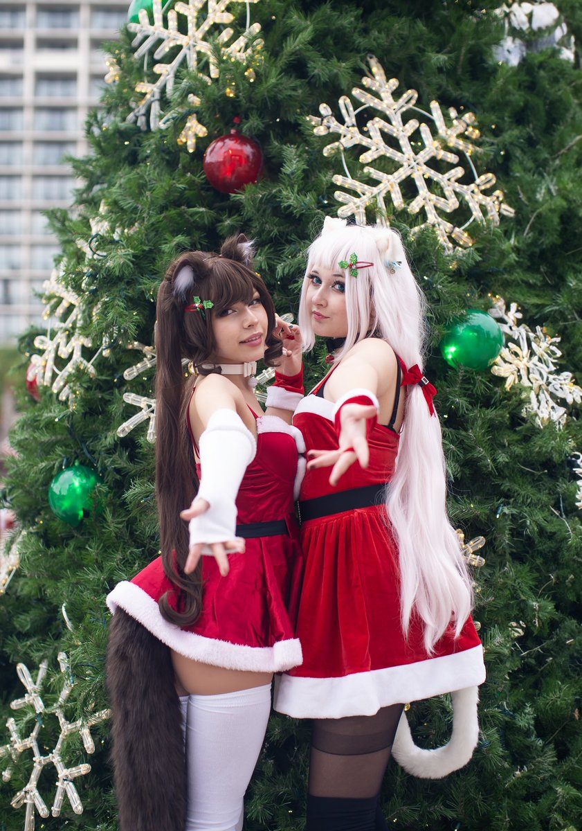 Jingle jingle :3 #christmascosplay #christmasphotoshoot #nekoparacosplay