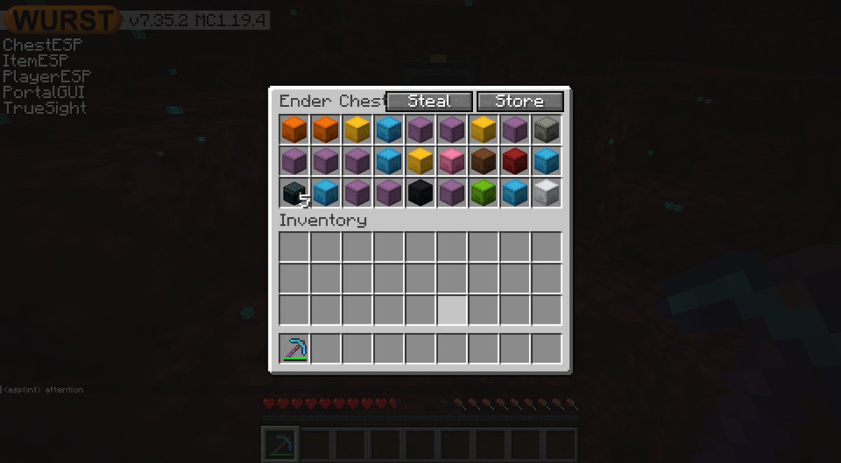 PeaceMaker16023's tweet photo. Empezamos a trabajar #PeaceMakers tenemos unas cuentas shulkers a repartir.

Siguenos para enterarte de cuando reponemos algún stash.
#Minecraft #ElrichMC #CubiFandom #Farfadox #noobstash #PeaceMakers #ThePeaceMakers https://t.co/qIn4a3ISNm