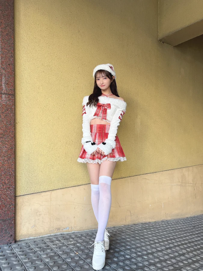 Asian girl Christmas costume