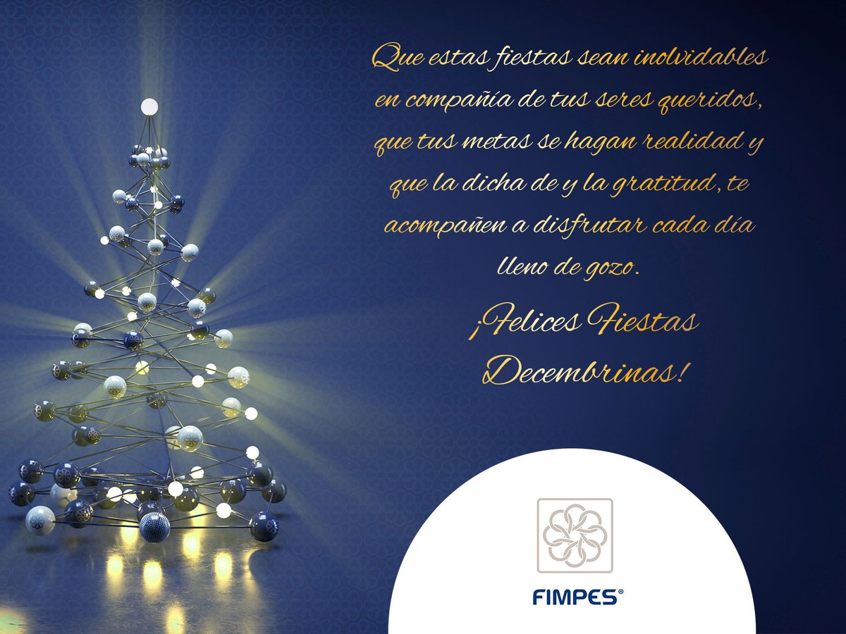 fimpes's tweet photo. ¡Felices Fiestas! Que estas fiestas sean de verdadero gozo y dicha junto a sus seres queridos. 

#Diciembre2023 https://t.co/Fh5y2aHf6E