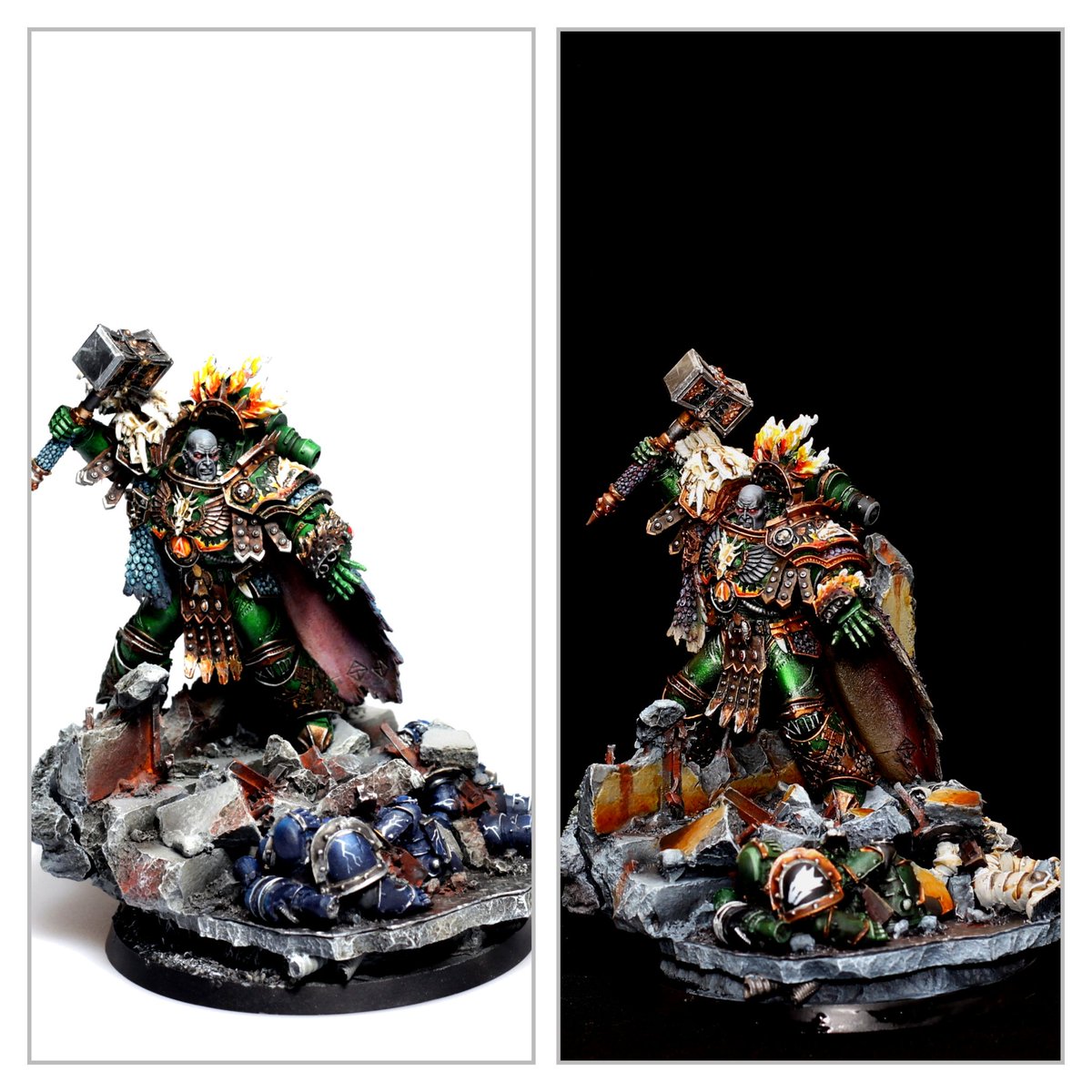 aurelie_schick's tweet photo. Black or white background 🤔
#WarhammerCommunity #primach #salamanders https://t.co/tjxqrkolfV