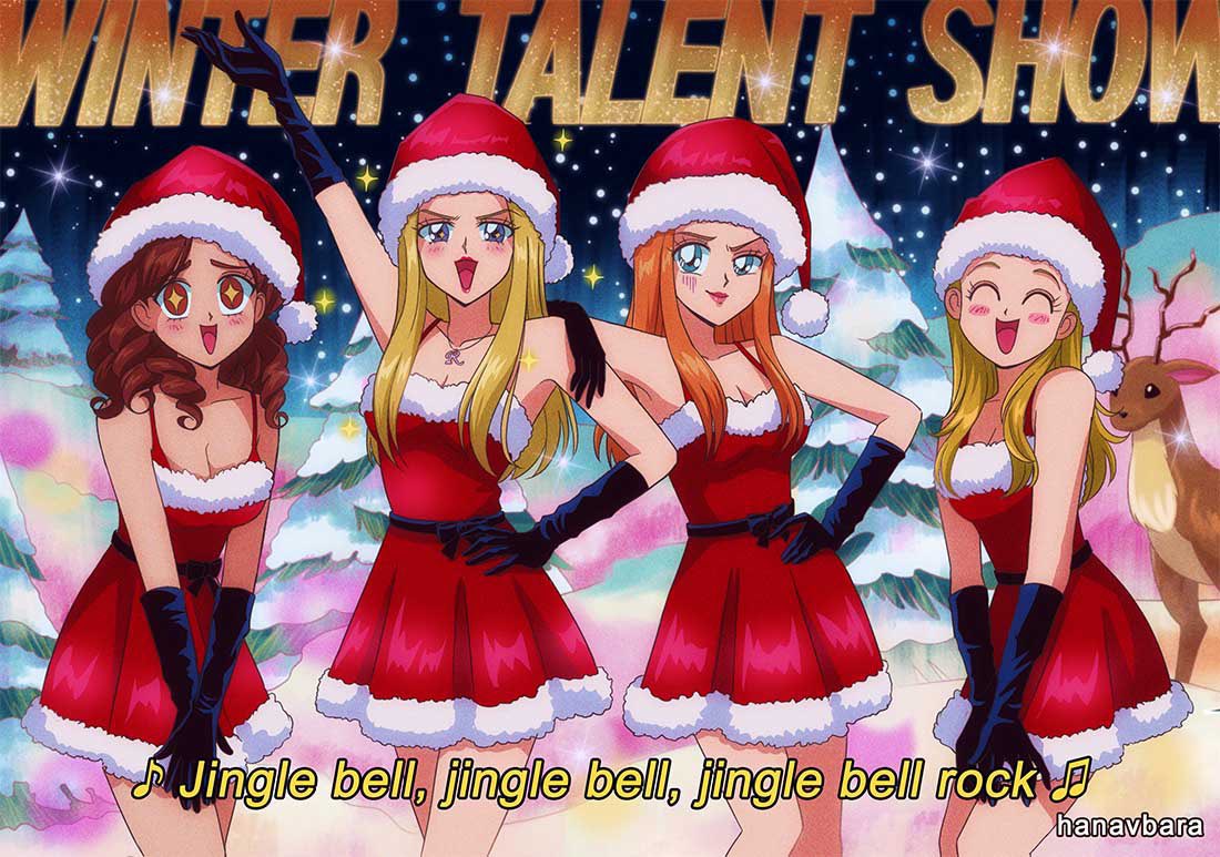 hanavbara's tweet photo. merry christmas 🎄🎁🔔 #MeanGirls https://t.co/eYehH4noV4