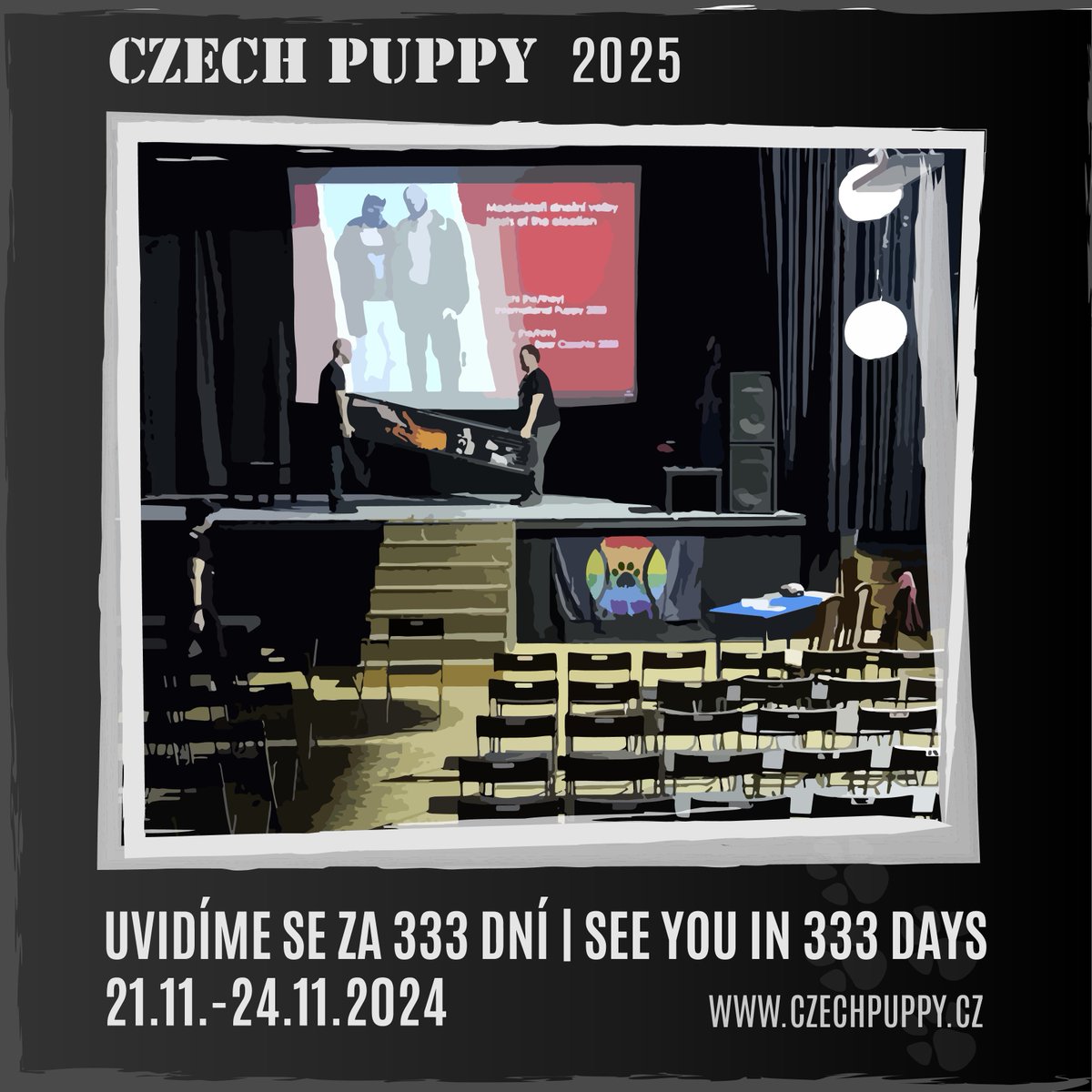 czechpuppyteam's tweet photo. Happy Holidays, critters. ❤️
Fulfilling 2024 with lots of love and treats. 🥂
And see you at Czech Puppy 2025 Weekend in 333 days! 🇨🇿🐶 https://t.co/gMiCcdVJG0