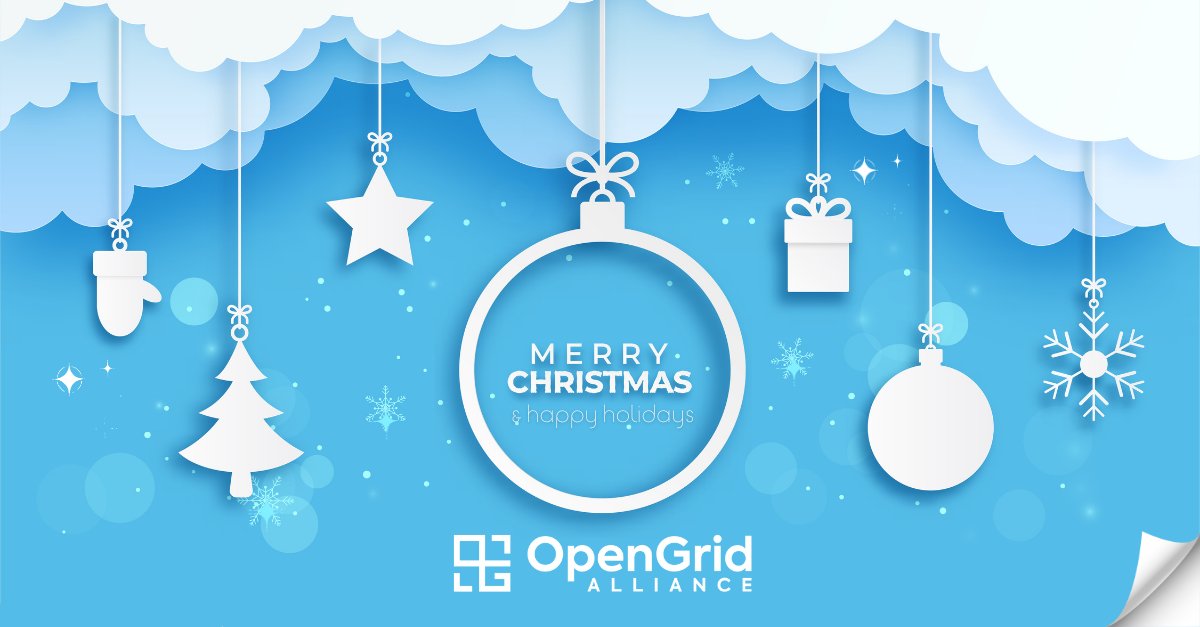 opengridallianc's tweet image. 🌟Happy holidays from Open Grid Alliance! ✨ May this festive season be filled with joy, innovation, and the warmth of cutting-edge technology.

#TechJoy #HappyHolidays