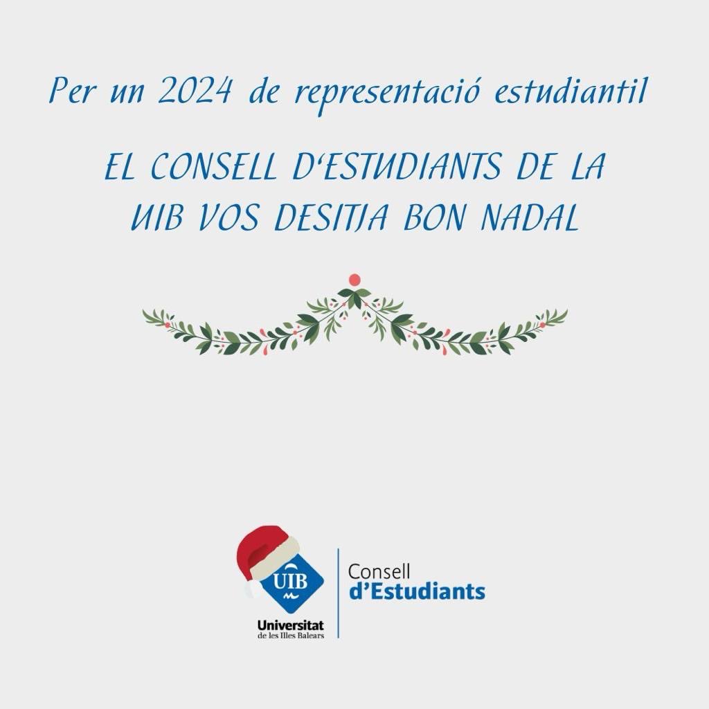 Consell d’Estudiants de la UIB tweet media