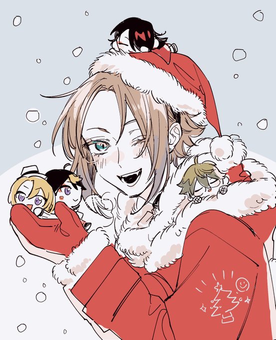 「クリスマス 降雪」のTwitter画像/イラスト(新着)