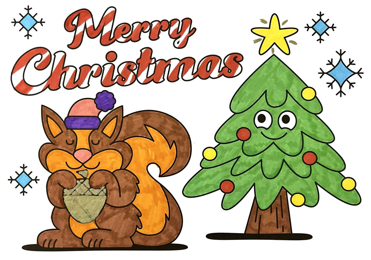 Merry Christmas, if you’re celebrating we hope you have a wonderful time with family and friends 🎄✨

📷 Artwork by mumptown and customised by Olivia, aged 9