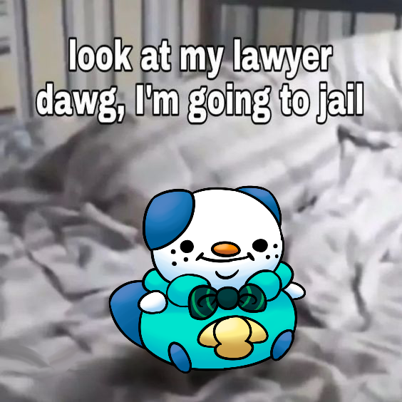 shadowswirlp's tweet photo. My lawyer looks a bit funny https://t.co/JthsmfN0T9