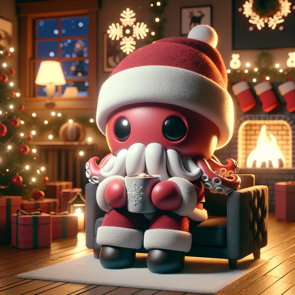 supurr_app's tweet photo. The Buffer team wishes everyone a Merry Christmas - this day is not for trading the 1 Minute chart, get yourself some hot choccy! 🎄🐙 https://t.co/TDCSqB8Zuo