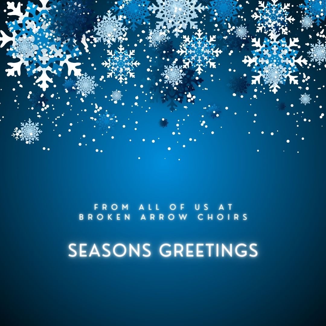 BAShowChoirs's tweet photo. Happy Holidays! https://t.co/O08MXHOSIQ