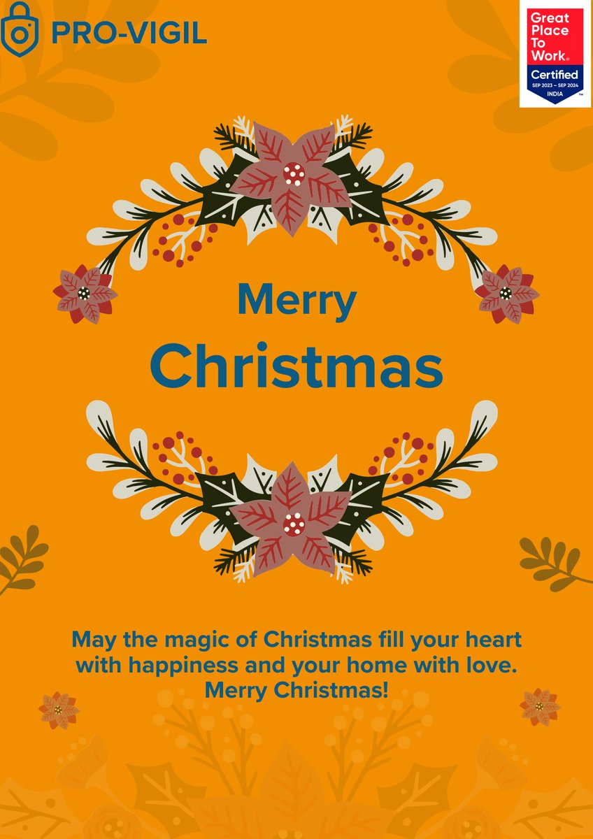 ProVigilIndia1's tweet photo. Merry Christmas from @ProVigilCorp 🎅✨Our offices in India were filled with festive cheer. Swipe through for a glimpse of our joyful celebrations!
#MerryChristmas #OfficeCelebration #ChristmasCheers https://t.co/hPoOOj2HB1
