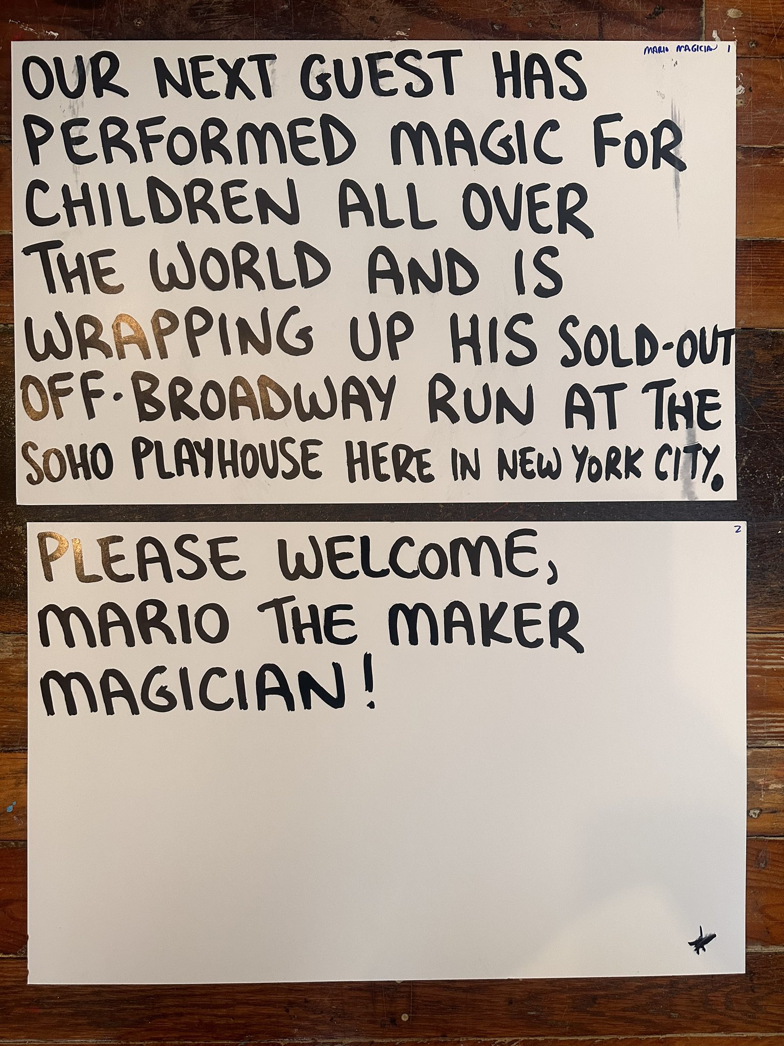 Mario the Maker Magician Tickets, New York