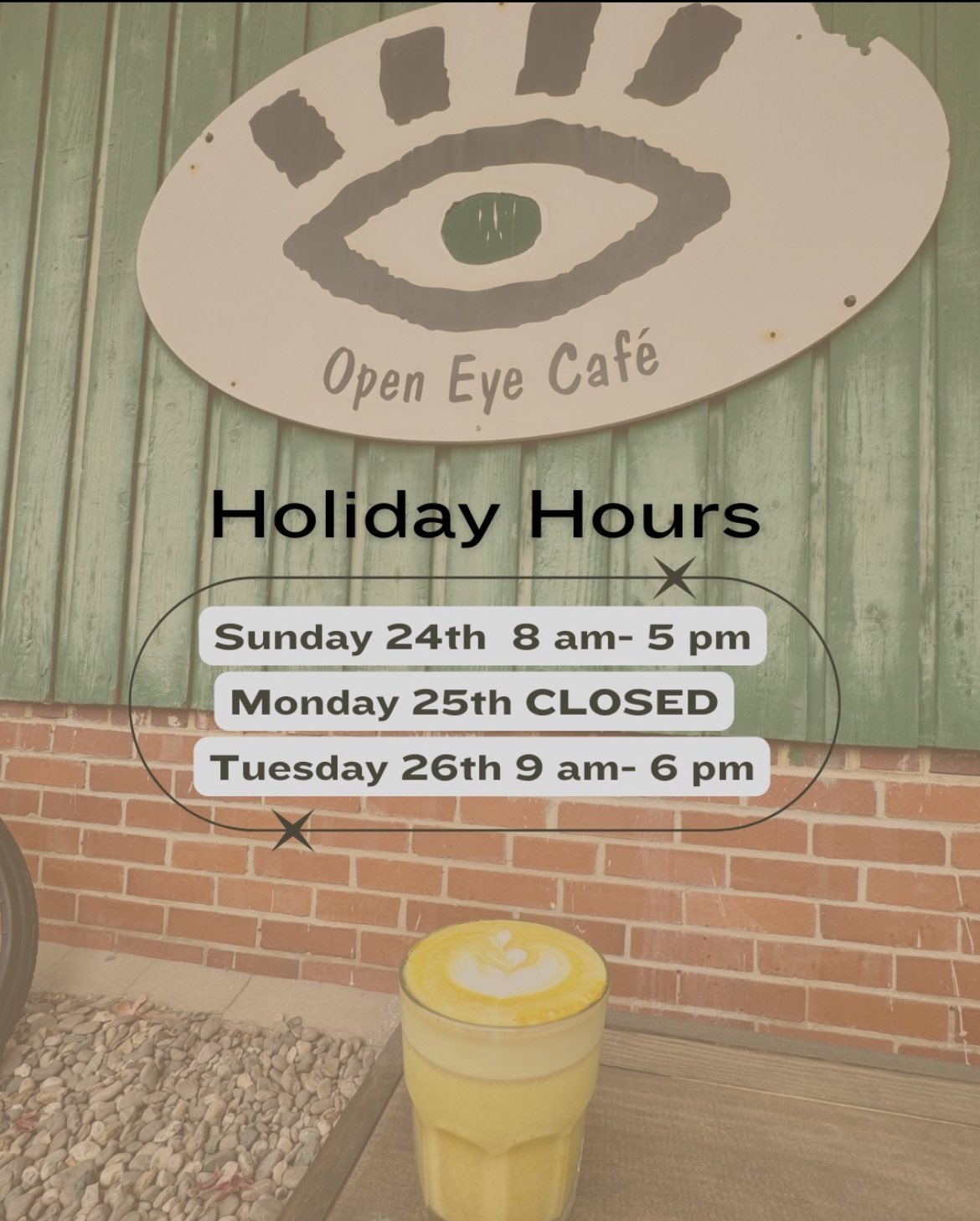 Open outlet eye cafe