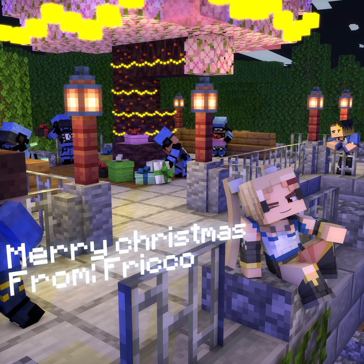 FriccoEnt's tweet photo. Hi! I think we owe you guys a sneak peak of the upcoming characters....  

Well here they are to greet you a Merry Christmas! https://t.co/7yU5Kb5IG6