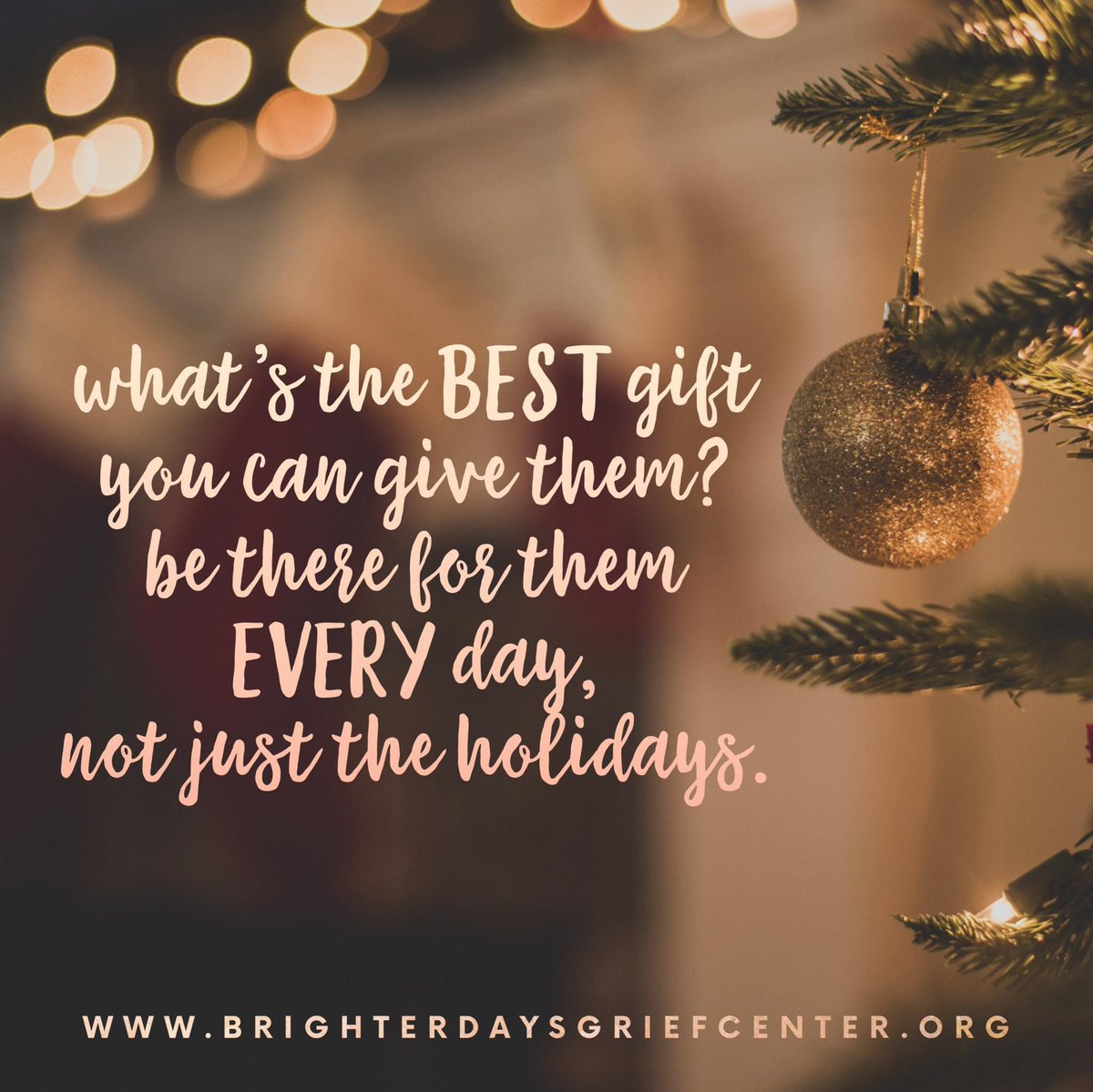 Brighter Days Family Grief Center tweet media