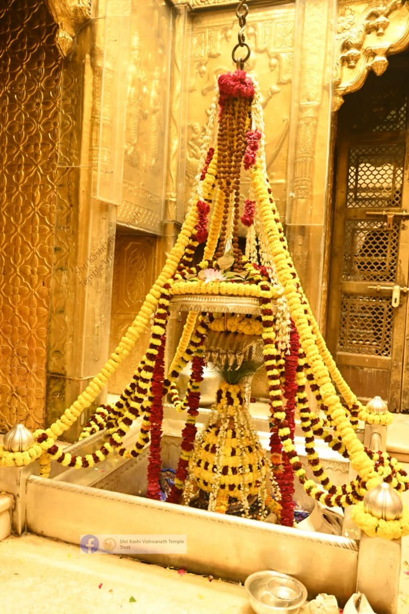 ShriVishwanath's tweet photo. आज दिनाँक 24-12-2023 को श्री काशी विश्वनाथ मंदिर के शयन  आरती के दर्शन।  #ShriKashiVishwanath #shiva #mahadev #baba #templespa #darshan #blessings #saptrishi #vishwanath #KashiVishwanathDham https://t.co/rmiQM1m72h