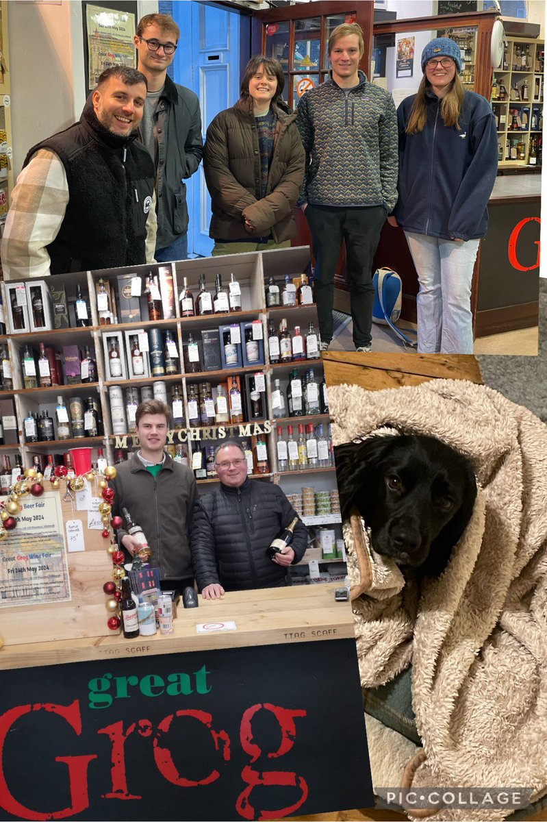 A massive thank you to all of our customers &amp; suppliers! We’re back open for normal hours on Wednesday (27th) to see in 2024 🍾 

Cheers
John, Fraser, Katie, Tommy, Rory, Adi, Tobi and of course Barney 🐶 ✌️