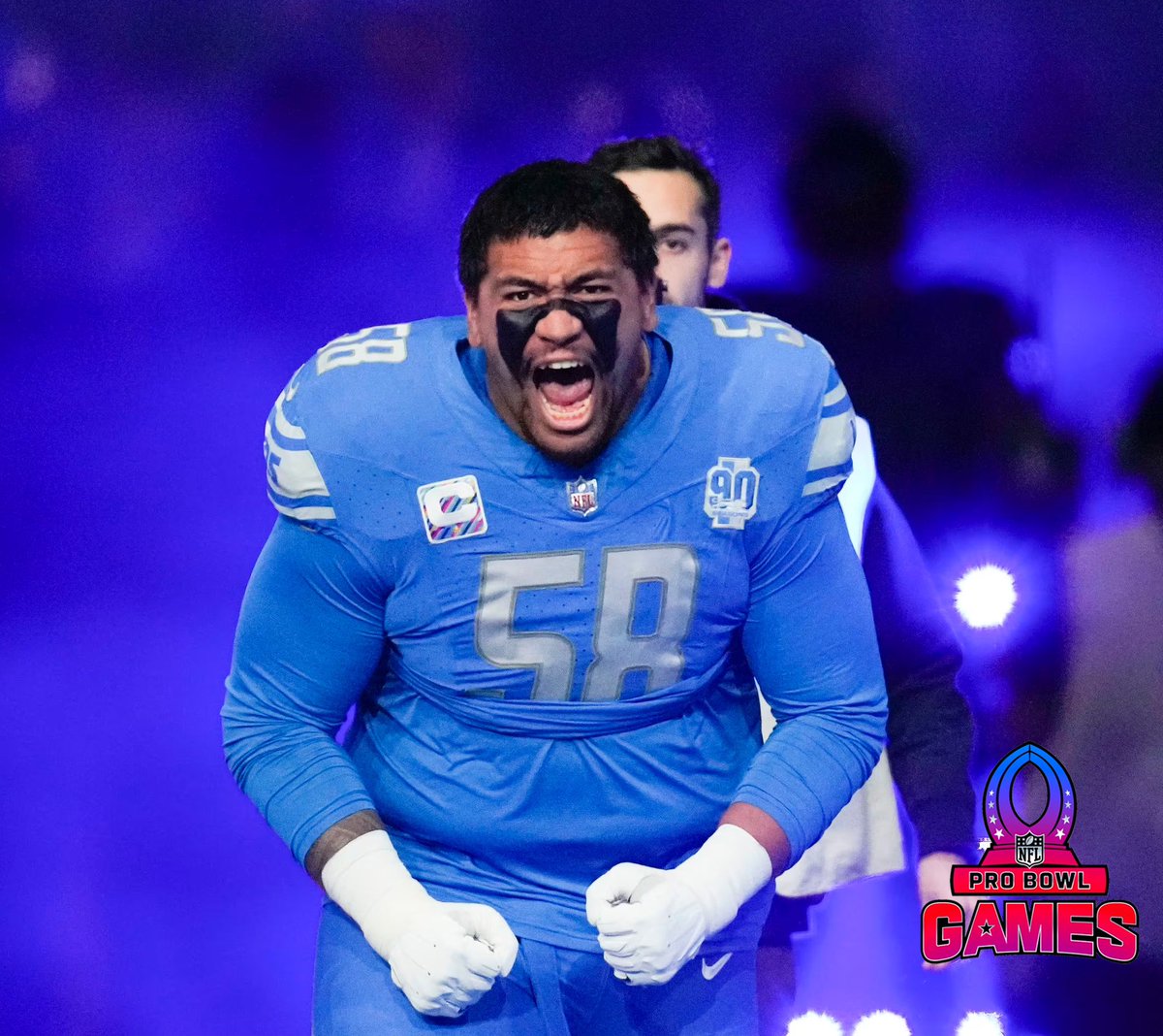 Fired up for kick off AND 2X Pro Bowl Voting!

Repost to send Penei to the 2024 Pro Bowl

#ProBowlVote <a href="/peneisewell58/">Penei Sewell</a>