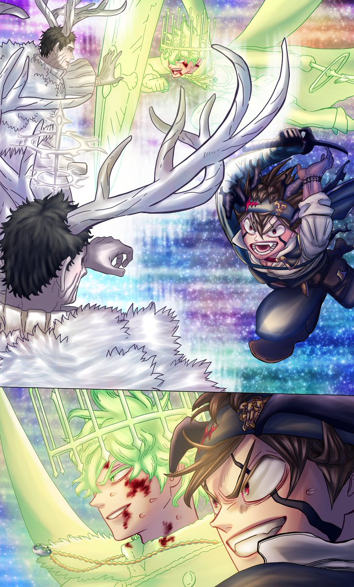 GOATPIECEFR's tweet photo. #BC369 Black Clover est de retour !!!
Le chapitre est passรฉ ร la vitesse de la lumiรจre par contreโฆ mais quel plaisir de retrouver la lecture de ce manga รงa mโavait manquรฉ !
Avec les deux meilleurs duos en action ๐คฏ https://t.co/wYLRlBKHDD