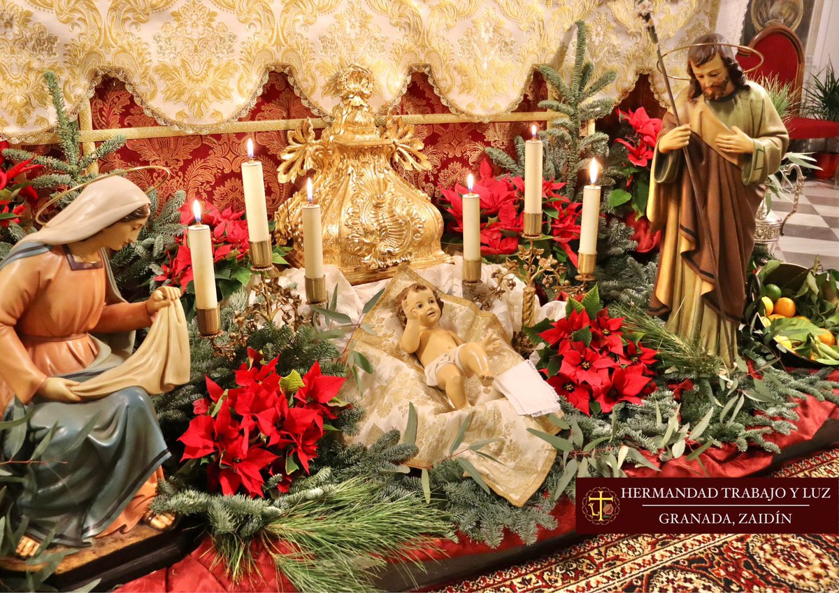 #Actualidad • Nuestra Parroquia se engalana para estas fechas tan importantes en las que conmemoramos el nacimiento del niño Dios.

Agradecemos a todas las personas que un año más lo han hecho posible.

#TrabajoyLuz #Zaidin #Granada