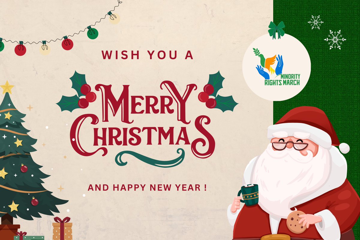 aqliyatihuqooq's tweet image. The #MinorityRightsMarch extends warm wishes of Christmas to Christians worldwide 🎄🎉🎅🥳

This #Christmas, the entire Christian community in Pakistan is distressed by the State’s failure to ensure justice in #Jaranwala, Faisalabad.

(Thread to follow 🧵)
