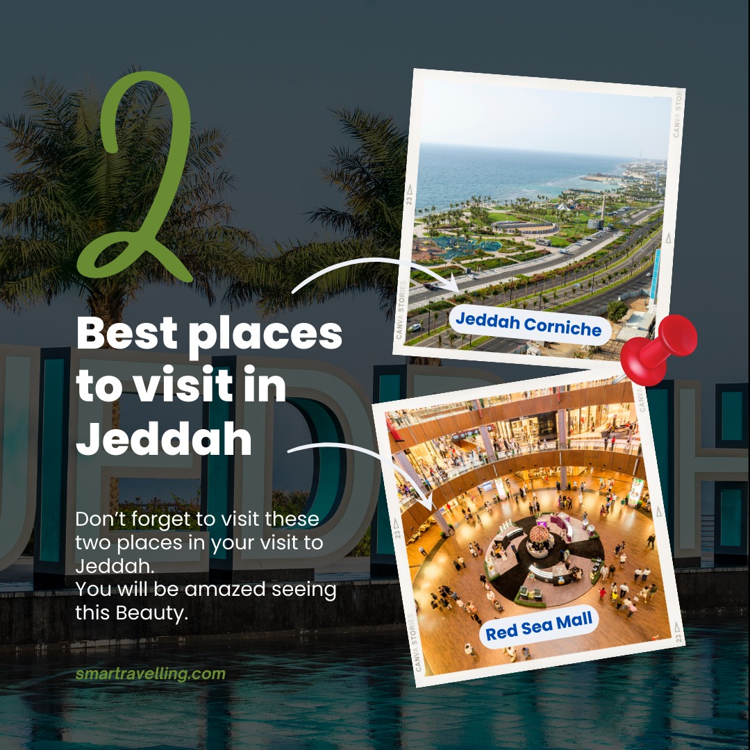 Places Recommendations!!

2 Best Places to Visit in Jeddah, Saudi Arabia.

Jedda Corniche
Red Sea Mall

Now make your visit to Jeddah memorable by Visiting these two Beautiful Places.

#travel #traveltips #traveing #traveling #jeddah #jeddah_massage #jeddahmassage