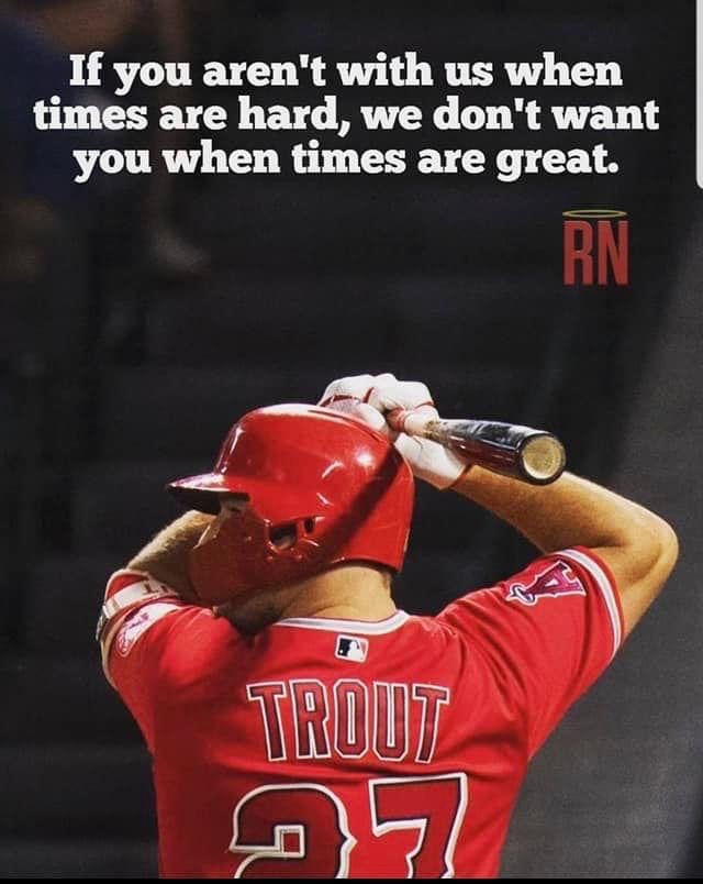 tom_tml's tweet image. Being a real fan is not because your team is in the playoffs every year. I’ve stood by to become a World Series champion. Trust it will happen again #Angels