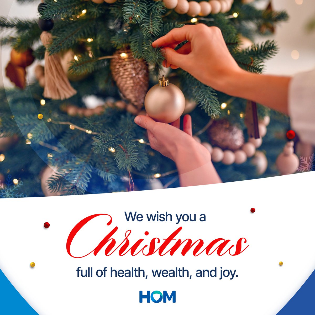 hom_rcm's tweet photo. May your heart be light, and your health be strong this Christmas season! 🌟❄️ Sending warm wishes and wellness from HOM.

#Christmas #MerryChristmas #FestiveVibes #SeasonsGreetings #CountdownToNewYear #HolidayWellbeing #ChristmasSpirit https://t.co/I5vV8apMSx