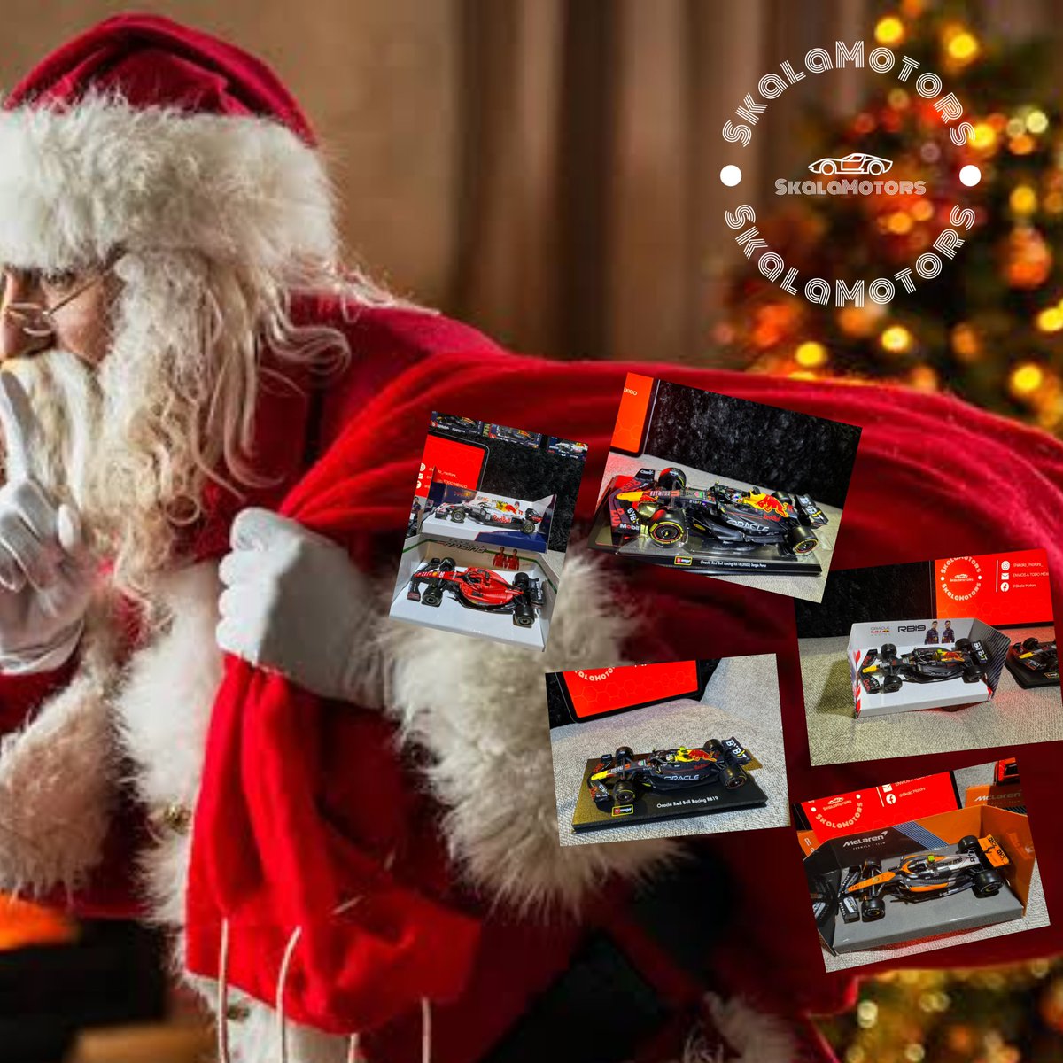 ¡DESCUENTO NAVIDEÑO! 🧑‍🎄🏎️

TENEMOS el 10% de DESCUENTO en TODAS nuestras colecciones, PEDIDOS por DM con ENVÍO GRATIS A TODO MÉXICO. 🚚🇲🇽

#ventas #autosaescala #F1