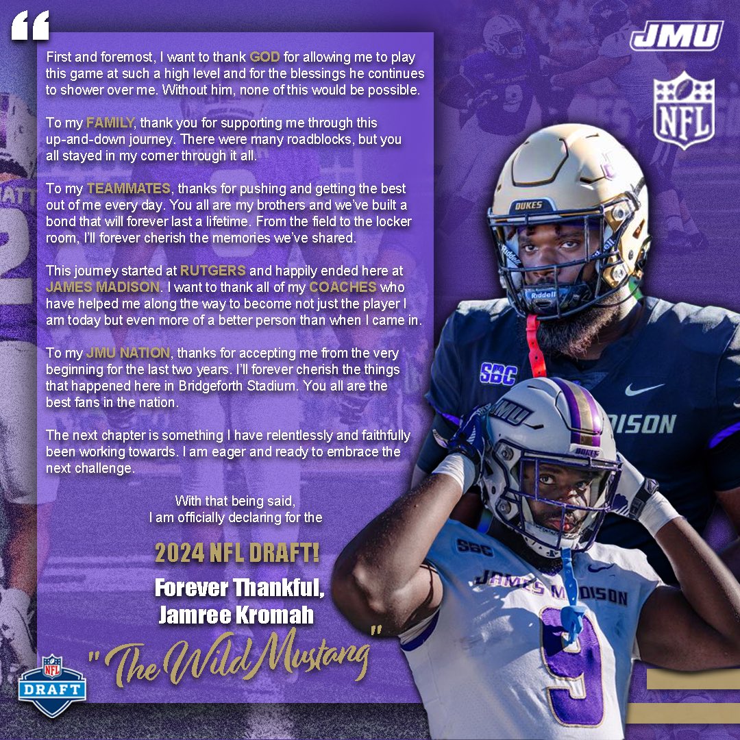 Thank You JMU Nation 💜🐶