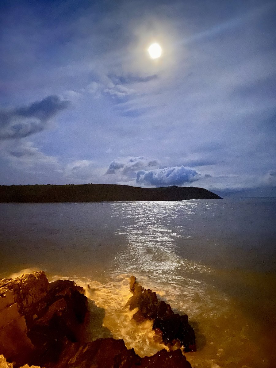 Youghal by moonlight