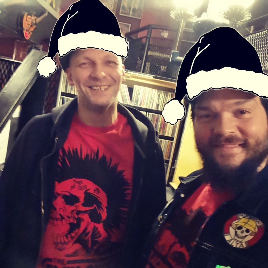 God jul fra Vinyl &amp; Røvere 🎄
