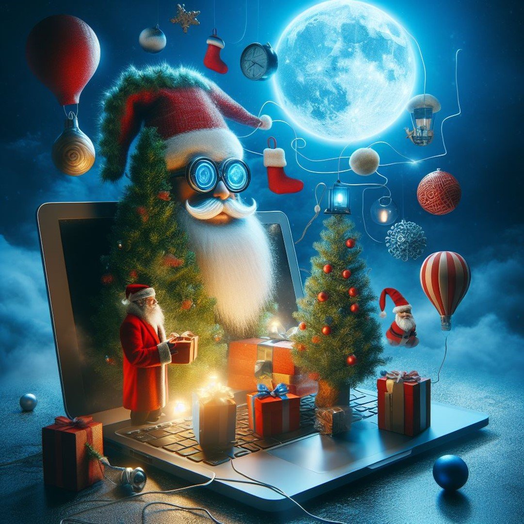 menolsco's tweet photo. Can you believe it's nearly new year again? It's time to create our own holiday magic!

#newyear #christmas #microsoftdesigner https://t.co/eMWb56sEQ9